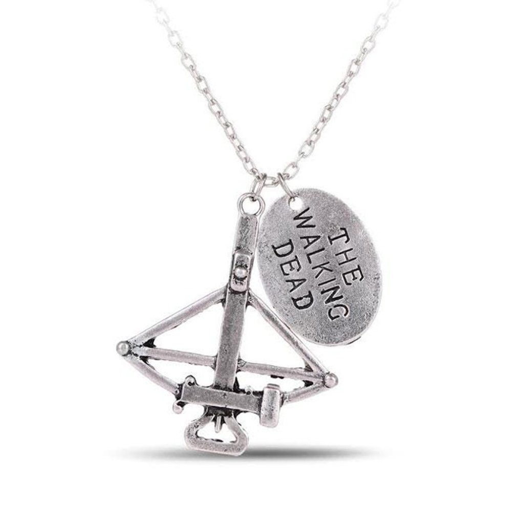Daryl Dixon Crossbow The Walking Dead Inspired Necklace